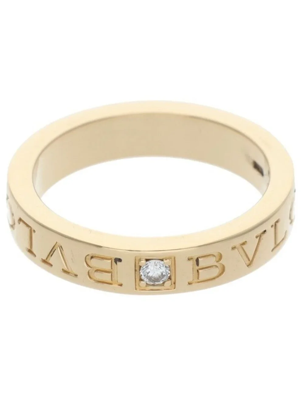 Bvlgari B.zero1 Essential 18k Yellow Gold Diamond Ring